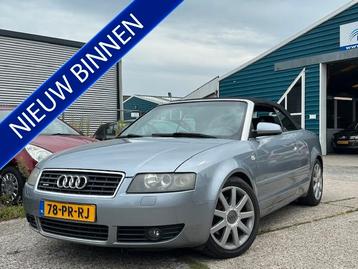 Audi A4 Cabriolet 3.0 V6 Quattro Pro Line Aut5 | ECC | LMV | beschikbaar voor biedingen