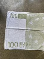 100 euro biljet handdoek, Postzegels en Munten, Bankbiljetten | Europa | Eurobiljetten, Ophalen of Verzenden, 100 euro