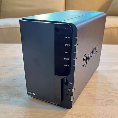Synology DS220+, Computers en Software, NAS, Zo goed als nieuw, Ophalen of Verzenden