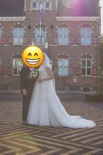 Trouwjurk Ivoor-Wit maat 42 tot maat 46, Kleding | Dames, Trouwkleding en Trouwaccessoires, Ophalen, Zo goed als nieuw, Overige kleuren