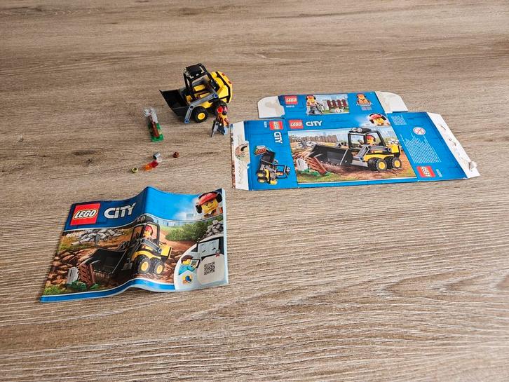 Lego City 60219 Bouwlader, Kinderen en Baby's, Speelgoed | Duplo en Lego, Zo goed als nieuw, Ophalen of Verzenden