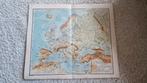Oude landkaart van Europa, Gelezen, Landkaart, 1800 tot 2000, Wolters