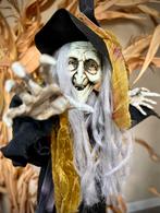 Halloween Heks Hangdecoratie - 70cm, Ophalen of Verzenden, Nieuw, Versiering, Halloween of Griezel