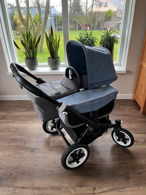 Bugaboo Donkey mono met zonnekap en voetenzak, Kinderen en Baby's, Kinderwagens en Combinaties, Gebruikt, Combiwagen, Bugaboo