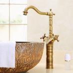 Keukenkraan Waskomkraan Klassiek Retro Brons Koper Landelijk, Overige kleuren, Nieuw, Minder dan 100 cm, 25 tot 50 cm