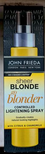 John Frieda blondeer spray 3 stuks nieuw nog in verpakking, Nieuw, Overige typen, Ophalen of Verzenden