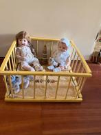 Brocante vintage poppen box, Ophalen of Verzenden, Gebruikt, Babypop