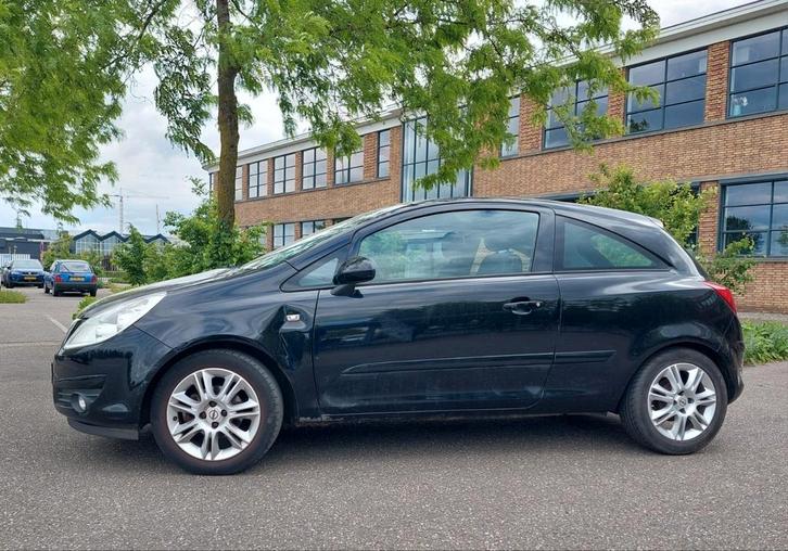 Opel Corsa 1.2 16V 3D WR 2006 Zwart, Auto's, Opel, Particulier, Corsa, Benzine, B, Hatchback, Handgeschakeld, Origineel Nederlands