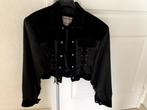 Kort jack, zwart, Prestige, met suede, maat 40, Kleding | Dames, Maat 38/40 (M), Zwart, Prestige, Ophalen of Verzenden