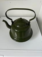 Groene Brocante Ketel - Verzameling, Antiek en Kunst, Antiek | Emaille, Ophalen