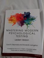 Mastering modern psychological testing Reynolds, Livingston, Boeken, Ophalen of Verzenden, Beta, Gelezen