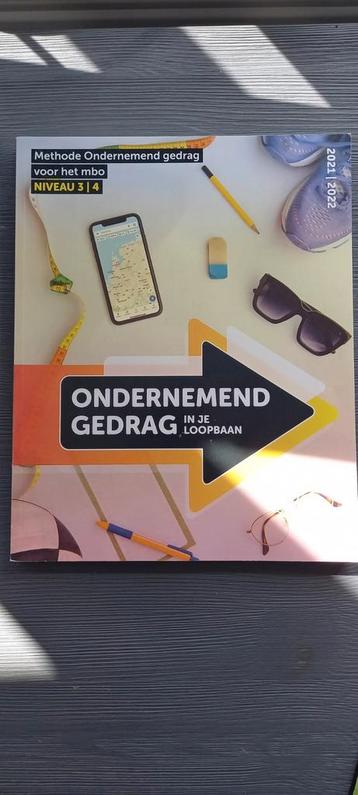 Theorieboek ondernemend gedrag niveau 3-4 beschikbaar voor biedingen