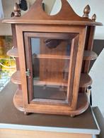 Vitrine kastje, Huis en Inrichting, Kasten | Vitrinekasten, Ophalen, Minder dan 50 cm, Gebruikt, Glas