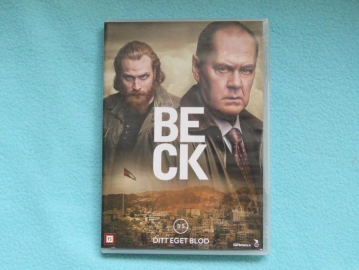 Zweedse DVD: Beck - Ditt eget blod, met Peter Haber, Cd's en Dvd's, Dvd's | Tv en Series, Zo goed als nieuw, Thriller, Vanaf 16 jaar
