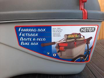 nieuwe fietsbox  bagagedrager met bevestigingsmatriaal  beschikbaar voor biedingen
