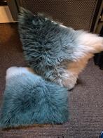 kussens, Huis en Inrichting, Woonaccessoires | Kussens, Ophalen, Zo goed als nieuw, Groen, Vierkant