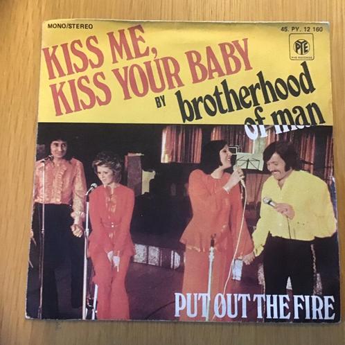 Brotherhood of Man - Kiss me, kiss your baby, Cd's en Dvd's, Vinyl Singles, Gebruikt, Single, Ophalen of Verzenden