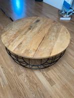 Salontafel mangohout ø75cm, Ophalen, Gebruikt, 50 tot 100 cm, Rond