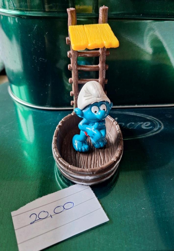smurf in minipool, Verzamelen, Smurfen, Gebruikt, Verschillende Smurfen, Ophalen of Verzenden