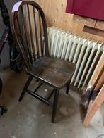 Houten stoel met spijlen, Antiek en Kunst, Ophalen