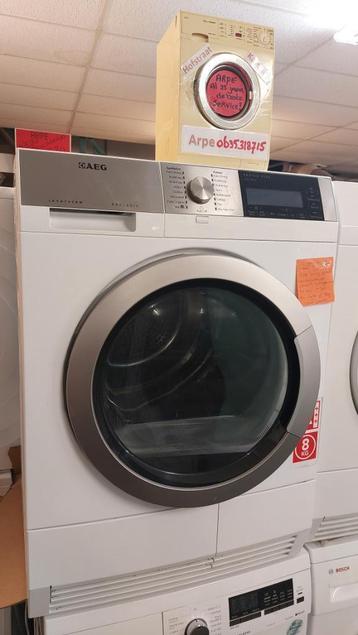 warmtepompdroger AEG en ELECTROLUX  va 325 8kg Arpe Kampen beschikbaar voor biedingen