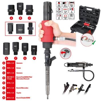 152.1130 | KS Tools Perslucht-verstuivertrekkerset 9 DLG beschikbaar voor biedingen