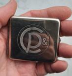 Luciferdoosje/Zwavelstokjeshouder met C&P Logo, Antiek en Kunst, Antiek | Overige Antiek, Ophalen of Verzenden