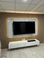 Maatwerk Wandpaneel met Luxe marmer en houten afwerking, Ophalen of Verzenden, Nieuw