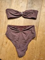 Zara Bikini Bruin Gouden Detail, Bruin, Zara, Ophalen of Verzenden, Zo goed als nieuw