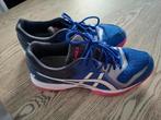 Asics Gel Rocket sportschoenen maat 41.5 ZGAN blauw/wit/ zwa, Hardloopschoenen, Ophalen of Verzenden, Zo goed als nieuw, Overige sporten