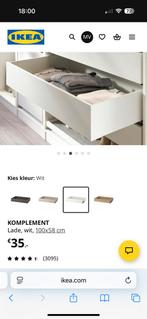 Pax kast lade wit, Ophalen, Nieuw, 50 tot 100 cm, Minder dan 100 cm