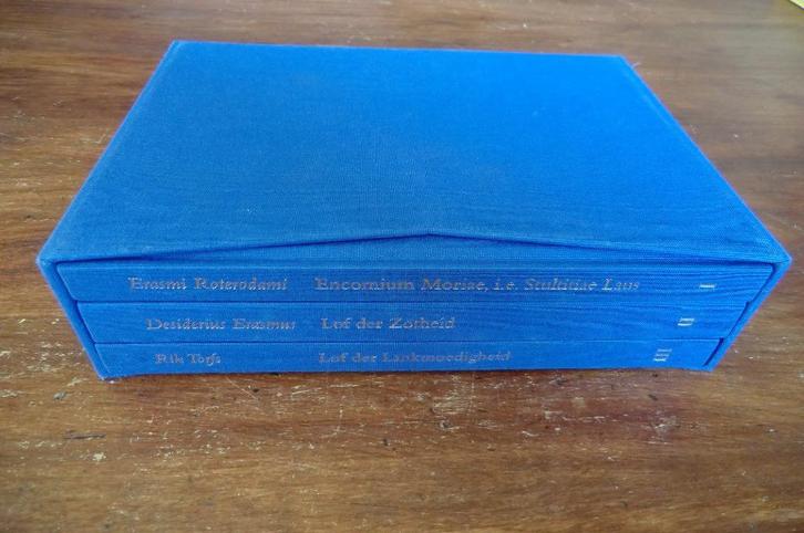 cassette van 3: Erasmi / Erasmus Lof der Zotheid / Rik Torfs, Boeken, Filosofie, Zo goed als nieuw, Ophalen of Verzenden