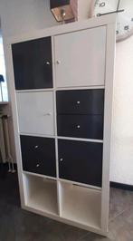 Ikea kallax  / expedit Vakkenkast met deurtjes en laden, Ophalen, Zo goed als nieuw