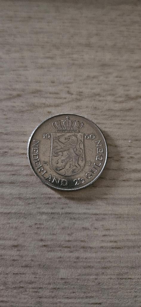 2.5 gulden, Ophalen of Verzenden, Koningin Beatrix, 2½ gulden, Losse munt
