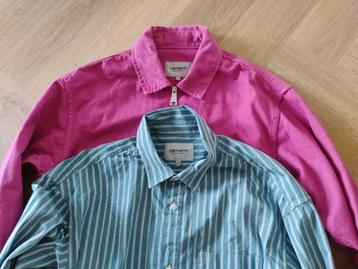 Carhartt overhemd en shirtjac beschikbaar voor biedingen