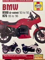 BMW K75 K100 technisch handboek, Motoren, Handleidingen en Instructieboekjes, Ophalen of Verzenden, BMW