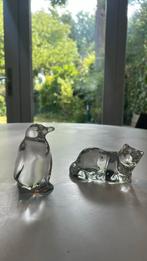 Pinguïn en kat decoratief kristalglas Villeroy & Boch, Ophalen