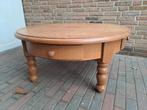 Ronde grenen salontafel, Huis en Inrichting, Ophalen, Gebruikt, 50 tot 100 cm, Traditioneel grenen