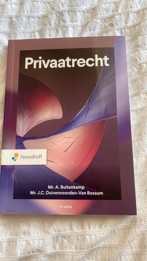 Mr.J.C. Duivenvoorden- van Rossum - Privaatrecht, Boeken, Wetenschap, Zo goed als nieuw, Ophalen of Verzenden