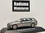 Mercedes-Benz E-Klasse W212 Palladium silver 1:43 Schuco, Hobby en Vrije tijd, Modelauto's | 1:43, Auto, Ophalen of Verzenden