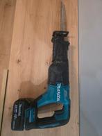 Makita Reciprozaag DJR187 - met accu 5ah, 70 mm of meer, Ophalen of Verzenden, Zo goed als nieuw, Makita