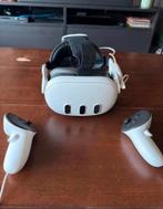 Quest 3 VR Headset - Met bobo e3 pro headstrap. 3 jaar gar., Ophalen of Verzenden, Zo goed als nieuw, VR-bril, Pc