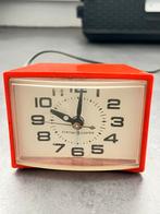 Vintage General Electric wekker – rood – jaren 60/70 – retro, Ophalen of Verzenden, Gebruikt