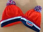 2 oranje ( Unox) mutsen, Kleding | Dames, Ophalen of Verzenden, Gedragen, Muts