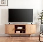 Tv-meubel/Dressoir Nordkapp 140x40x56 cm - Bamboe, Huis en Inrichting, Ophalen, 100 tot 150 cm, Nieuw, 25 tot 50 cm