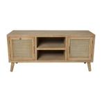 Webbing tv meubel Bandung - naturel - japandi, Huis en Inrichting, Ophalen, Zo goed als nieuw, 25 tot 50 cm, Minder dan 100 cm