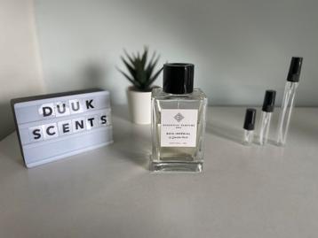 Essential Parfums Bois Imperial tester/sample/decant beschikbaar voor biedingen
