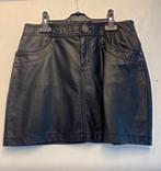 Zwarte neppe leder rolje. Maat 38.  Merk, Kleding | Dames, Rokken, Maat 38/40 (M), Zwart, Ophalen of Verzenden, Zo goed als nieuw