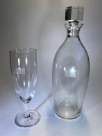 Speciale Gildekaraf van Copier en champagneflute, Antiek en Kunst, Ophalen of Verzenden