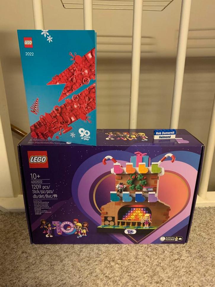 Lego 4002022; Employee Gift, 10 Years of Friendship, Kinderen en Baby's, Speelgoed | Duplo en Lego, Nieuw, Lego, Complete set